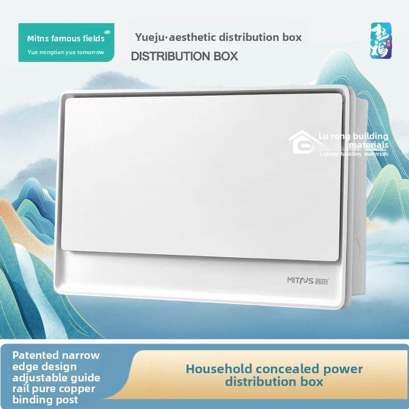 明天新型加厚家用配电箱强力电源箱24路箱开路漏电保护室内隐藏式