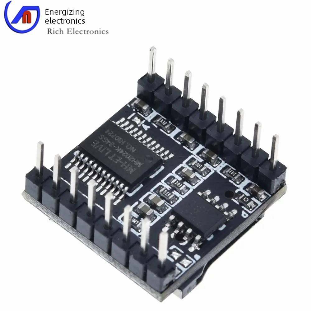 开源迷你Mp3播放器模块扬声器Sd记忆卡音乐