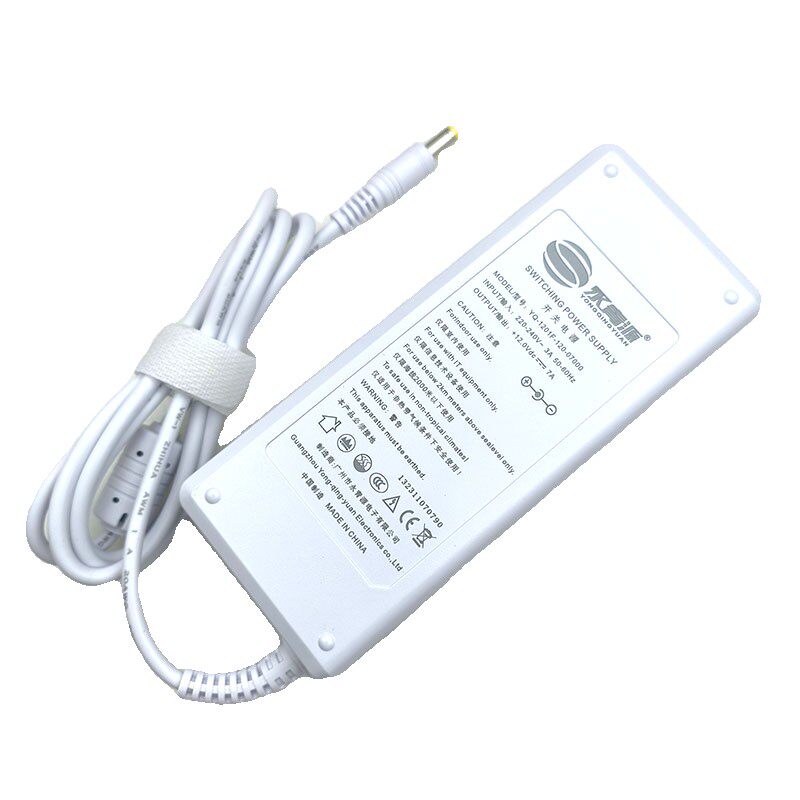 一体机电脑电源适配器迷你主机白色电源12V7A永青源显示器电源