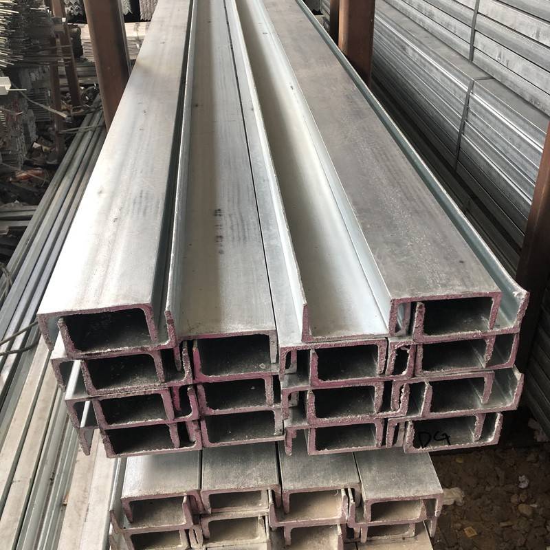 热轧槽钢100*48*5.0 U型钢轨道 槽钢结构横梁立柱支架63*40*4.8