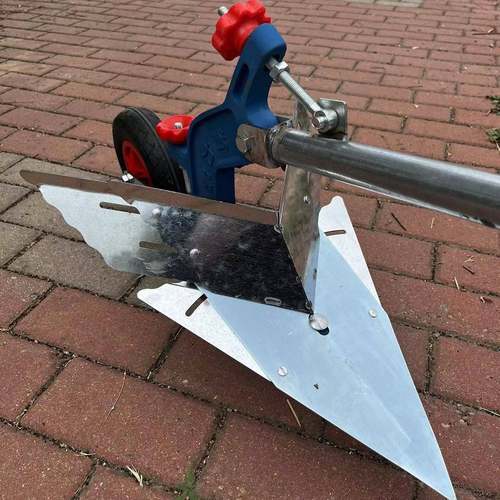 农用手拉犁人工起垄耕地机松土翻地微耕机开沟神器人力翻土犁地机