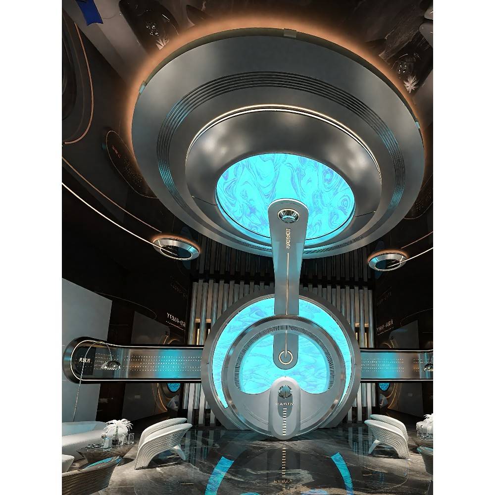 KTV金属模块酒吧金属造型派对不锈钢定制partyk铁板镀锌装饰门牌