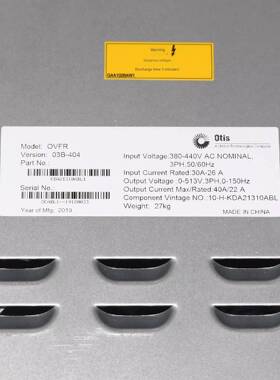 奥的斯电梯OVFR03B-404变频器KCA/KDA21310ABL2/ABL1/26800ACG2
