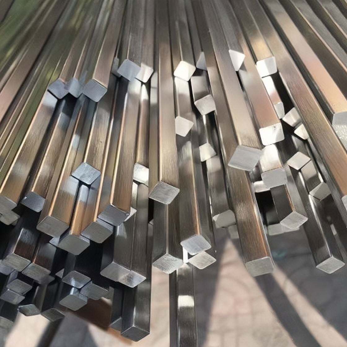 304 不锈钢方棒 方钢 冷拉钢条 直角四方棒 扁方条 圆弧R角定制