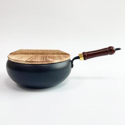 TTANG 库存正宗章丘手工大肚锅铁锅家用炒菜锅深肚无涂层不粘炒锅