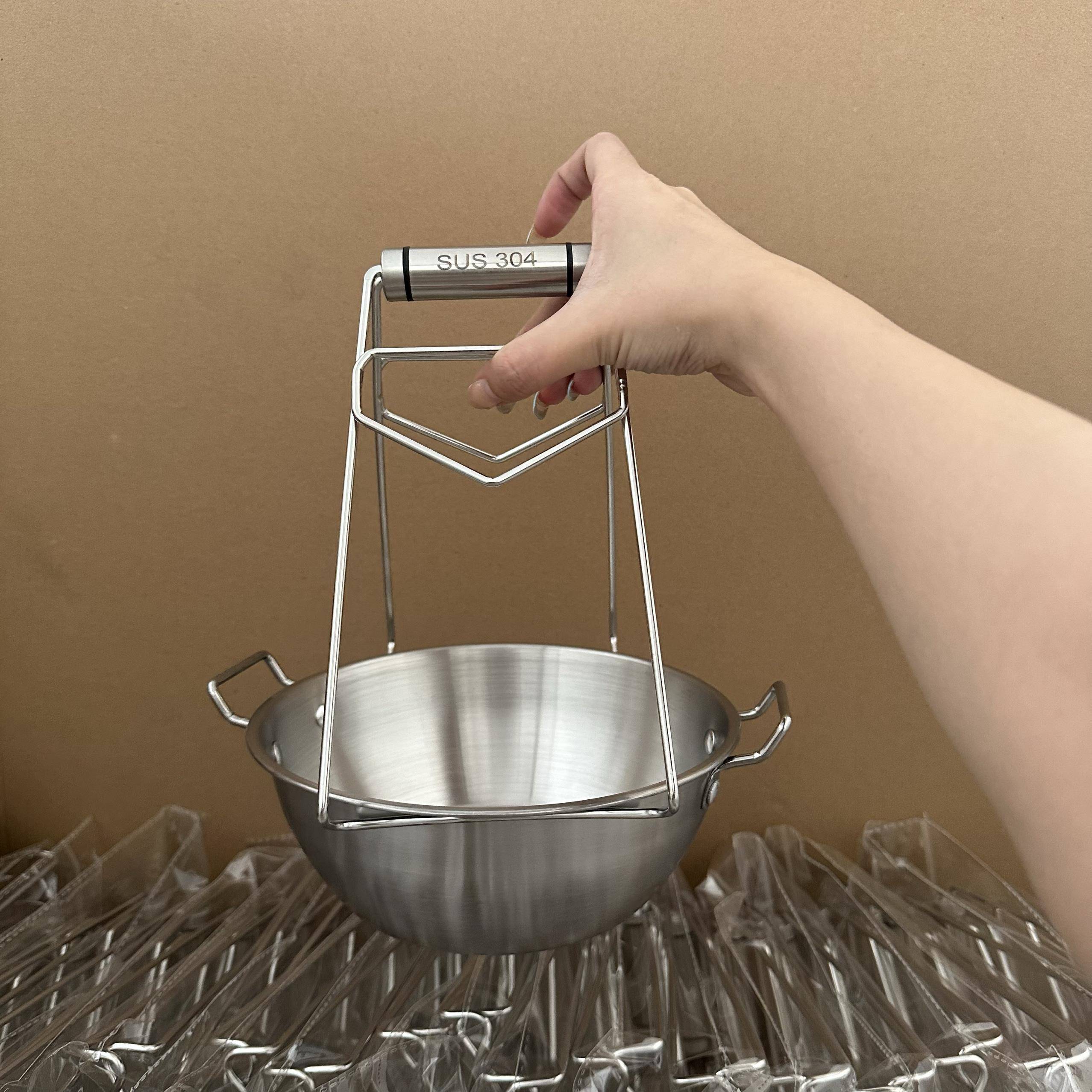 一诺厨房不锈钢提盘夹304不锈钢防烫夹厨房家用夹碗取碗器夹盘蒸