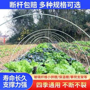 小拱棚支架小支架弓型简易蔬菜棚杆子小棚套棚种蔬菜弹性葡萄拱杆