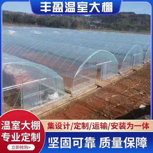 单体温室大棚钢管骨架农业种植全套蔬菜钢管镀锌定制支架保暖大棚