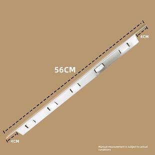 浴室柜缝隙卡条密封遮缝条面盆防水封边条铝合金不生锈