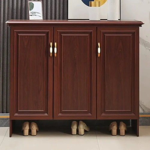 妞佳简约现代铝合金大容量鞋柜