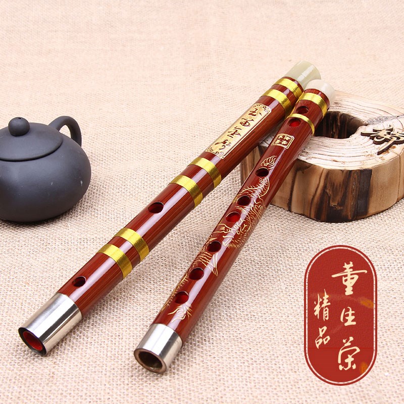 靈韻董生榮笛子竹笛龍鳳笛子樂器演奏笛子橫笛初學(xué)者成人