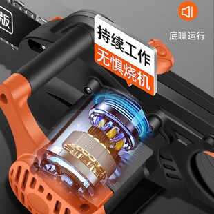 220v链条锯 电锯家用锯树伐木锯子小型手持切割木工锯手工锯插电式
