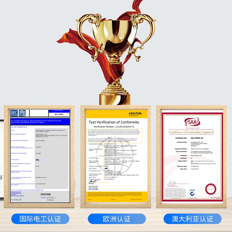 A型漏电保护器 25A40A电磁式漏保2P 4P 63A新能源 充电桩漏电开关