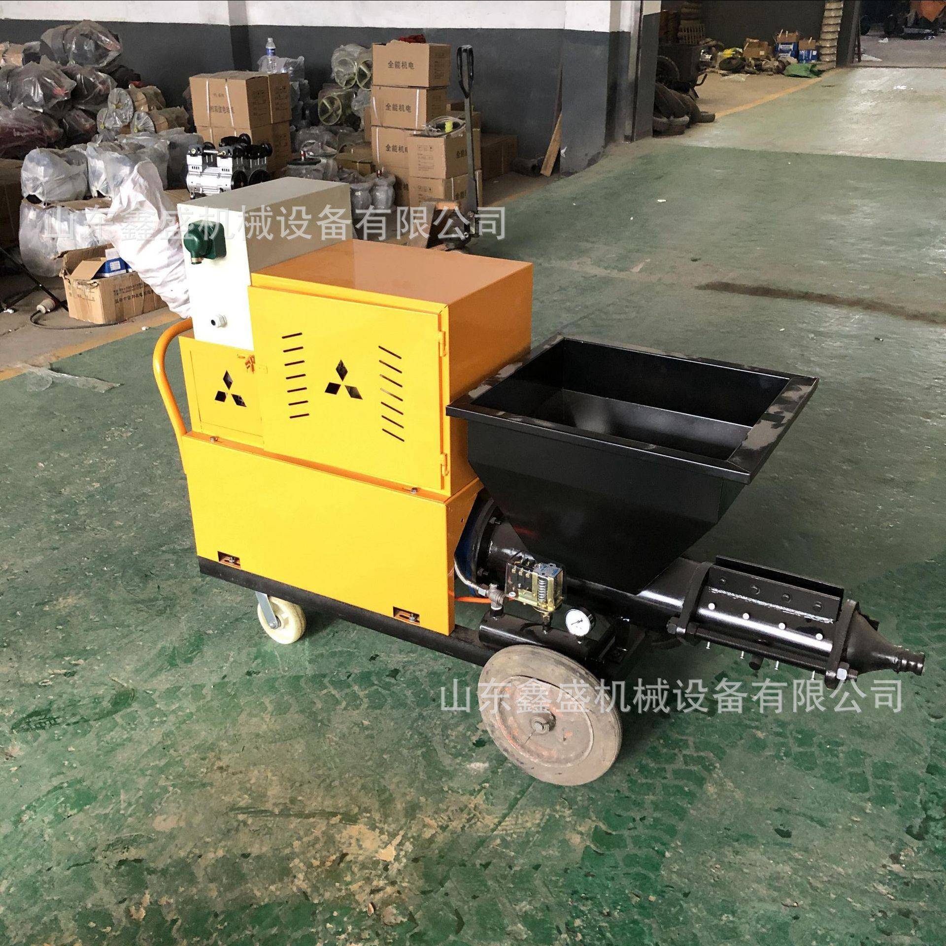 511水泥砂浆喷涂机工程建筑涂料腻子粉墙机7.5kw石膏自动喷浆机