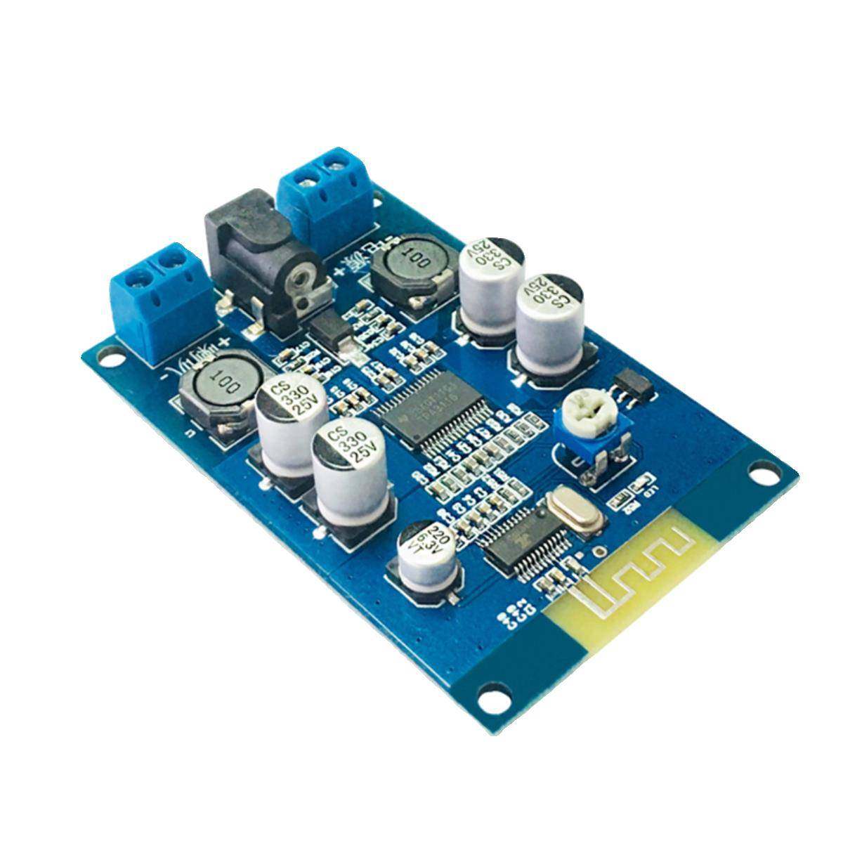 HIFI蓝牙5.0数字功放板60W单声道D类功放模块音箱DIY改装DC8-24V