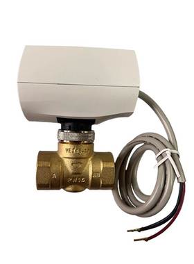 Manride电动双向阀Sea23.10 Menred空调风机盘管黄铜电磁阀Dn20