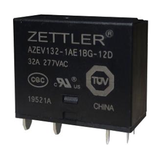 AZEV132-1AE1BG-12D 新能源继电器 ZETTLER