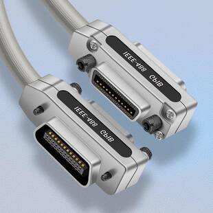 IEEE488线工控连接主板线GPIB线缆24针GPIB传输线缆 1/1.5/2/3/5