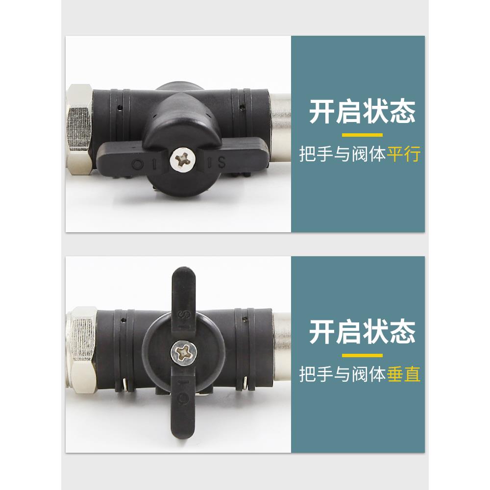 关死气的阀门BUC气动开关4手动阀6气管接头BUG手转阀BUL 8 10 12