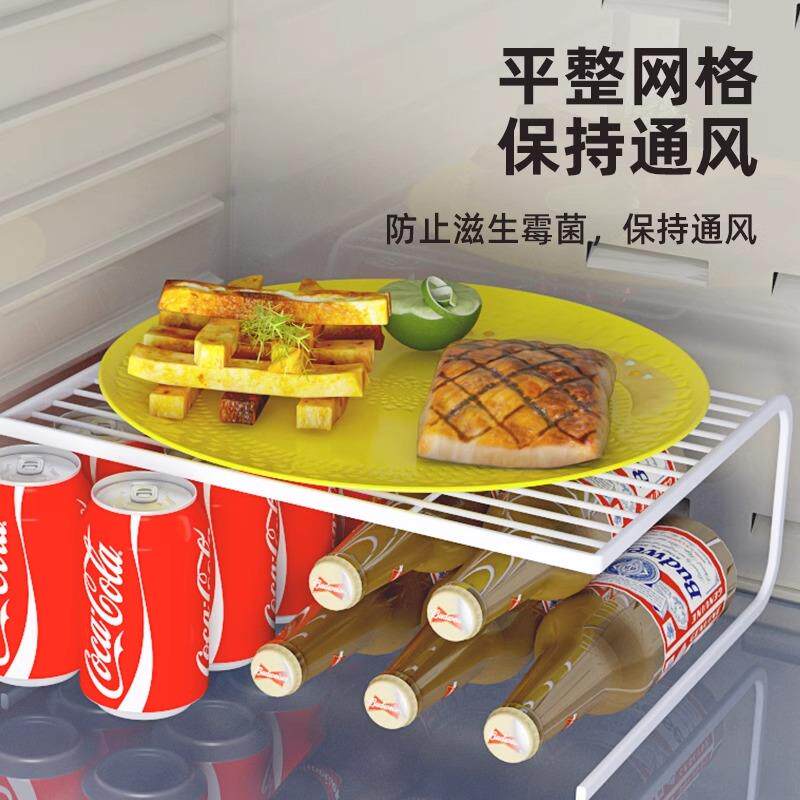 厨房冰箱置物架内部收纳神器分层架冰柜分隔板隔层架剩菜剩饭整理