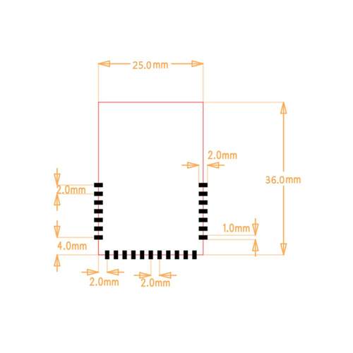 UWB模块高精度无线测距室内定位标签基站内置外置天线自动跟随
