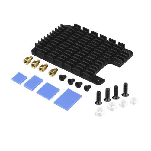 树莓派CM4CM5计算模块散热片Computer Module 风扇散热器底板外壳