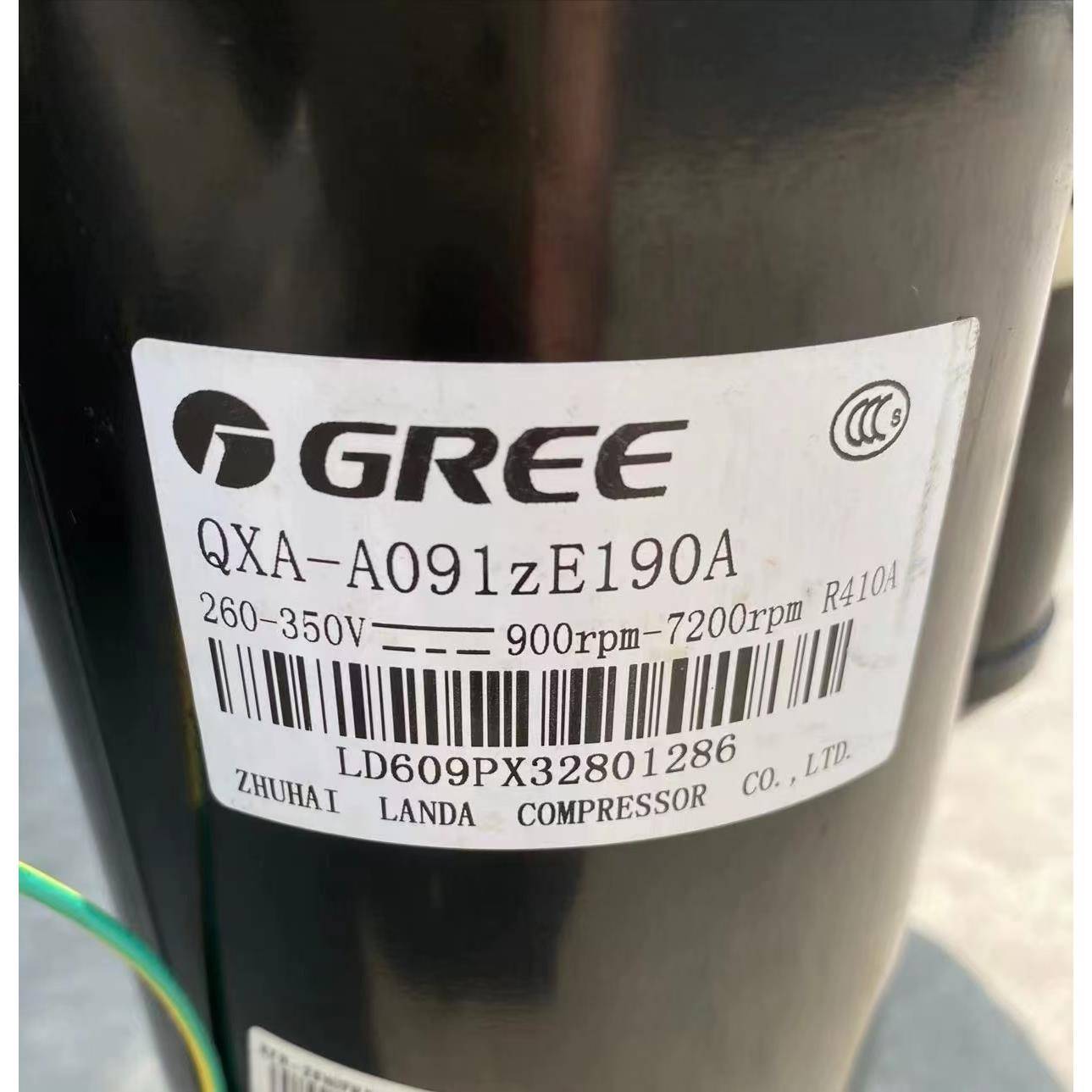 变频空调压缩机QXA-A091ZE190A ！QXA—A091ZC190 QXA—B096ZC190