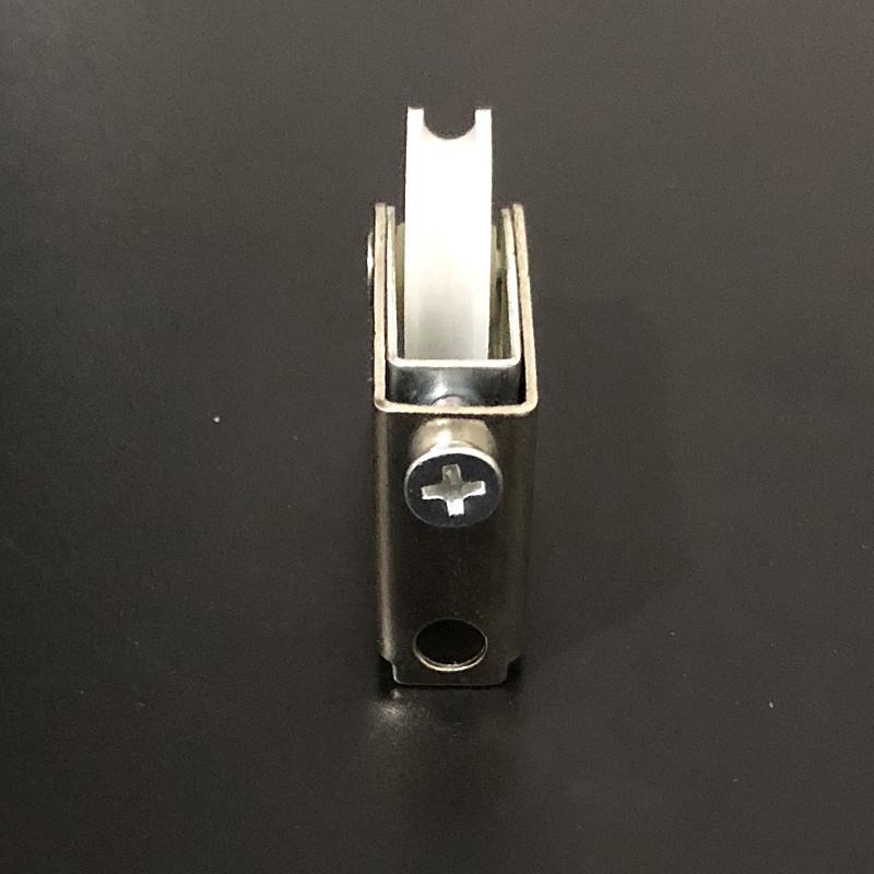 4 Pack 828老式铝合金门窗滑轮尼龙轮推拉推拉门滑轮滚轮门窗配件