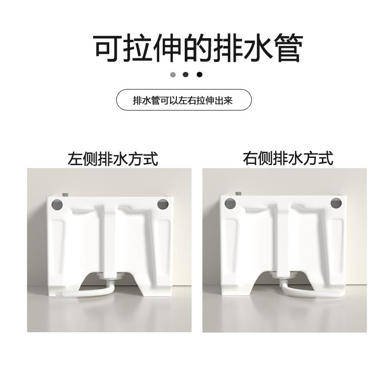 阳台陶瓷洗拖把池家用卫生间超大号加长池户外工程商用落地式一体