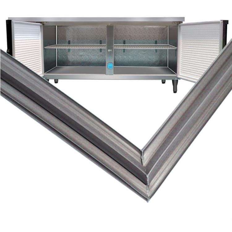 冰柜密封条酒店饭店不锈钢商用冰箱冷柜门封条磁密封条胶条加强磁