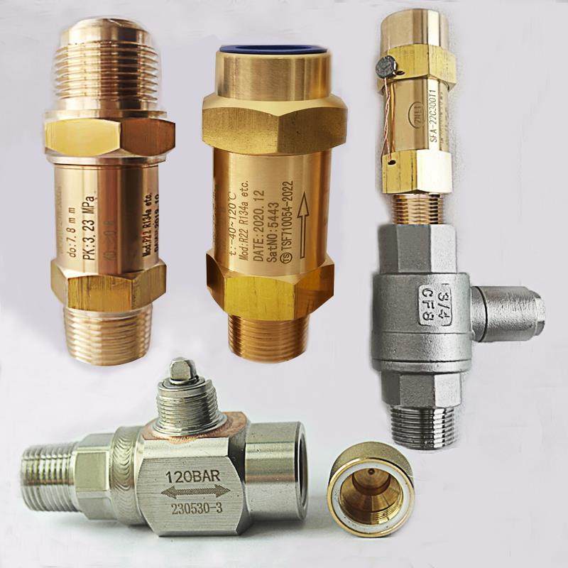 空调冷媒安全阀SFA-22C300T1冷凝器泄压阀 蒸发器冷冻机组卸荷阀