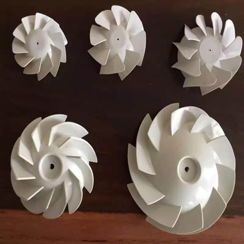 管道通风机扇叶风叶叶轮150 200塑料配件排气扇换气扇排风扇