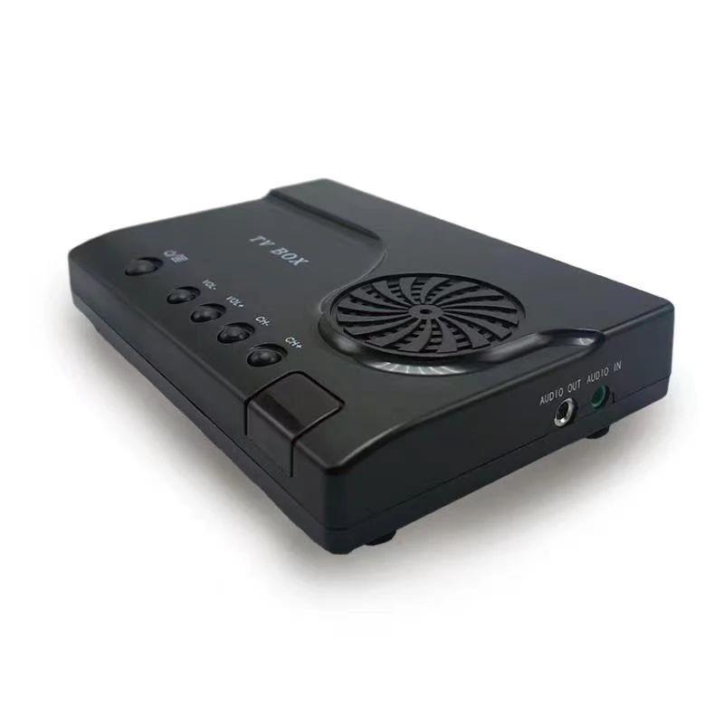 AV/RF转HDMI/VGA机上盒转换器显示器看电视有线 线模拟讯号带遥控喇