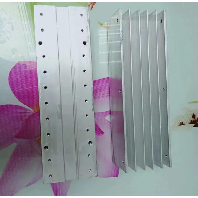 大功率逆变器平20孔大管场效应管铝制散热器铝合金散热片