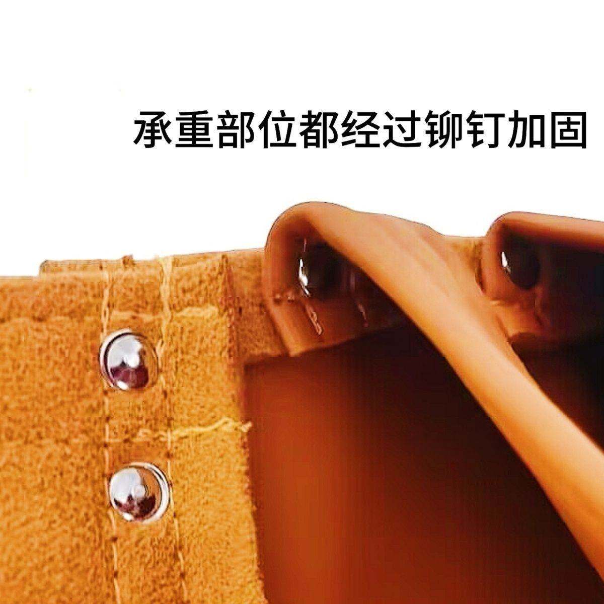 耐磨皮革腰包式电工木工工具包钉子收纳便携神器钉子兜