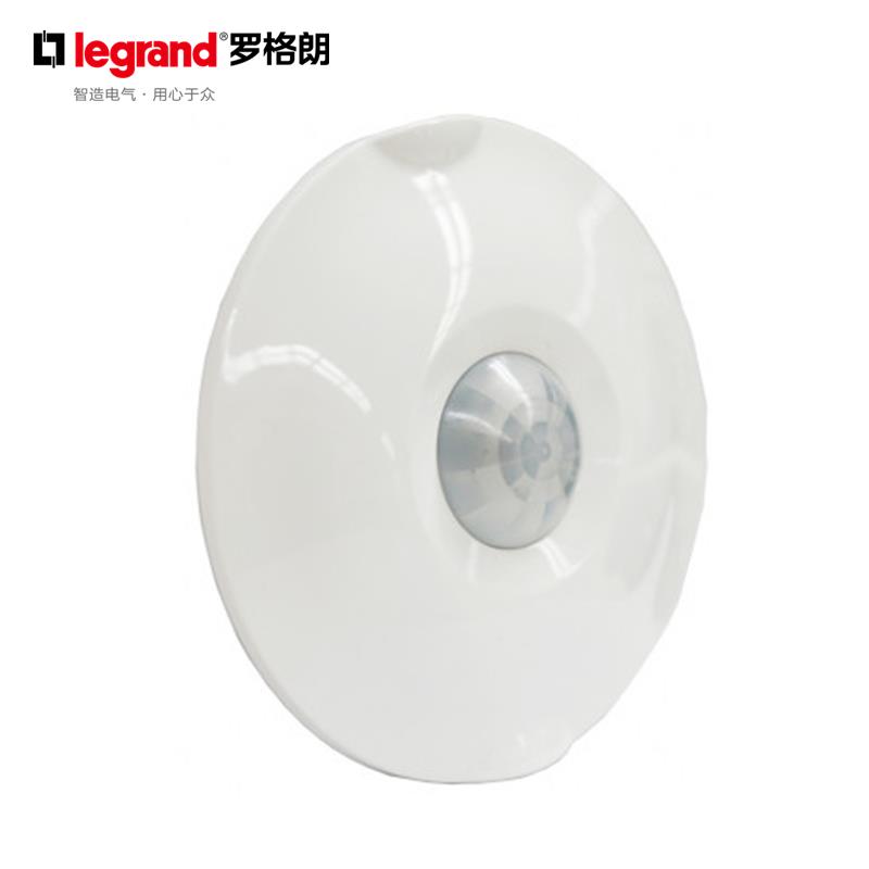 罗格朗天花吸顶式红外线人体感应开关吊顶86安装型雷达DG03感应器