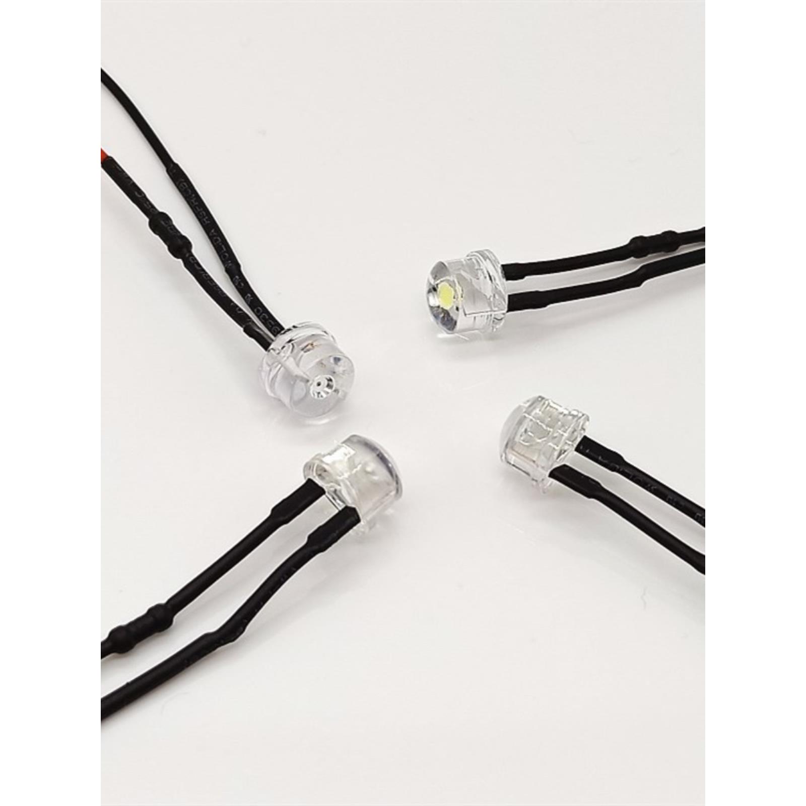 8MM草帽灯 超高亮LED发光二极管灯珠 3V6V12V24V36V48V220V红色灯