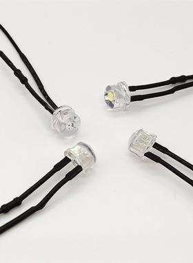 8MM草帽灯 超高亮LED发光二极管灯珠 3V6V12V24V36V48V220V红色灯