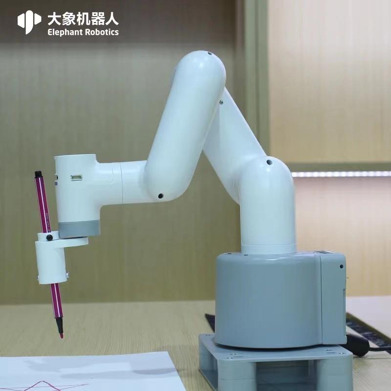 myCobot280M5六轴机械手臂机器人ROS开源程式设计拖动示教视觉识