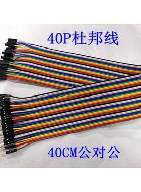 母对母公对母公对公杜邦线40P彩色10/15/20/30/40CM 1P20CM彩排线