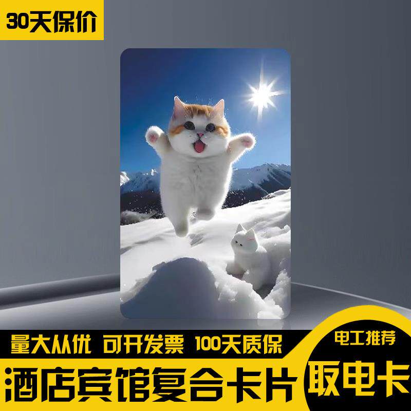 酒店取电卡出差旅行通用高低频复合插卡片感应M1宾馆住宿房卡磁卡