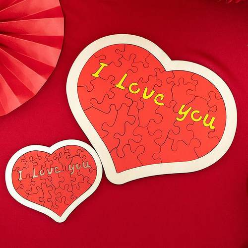 接亲游戏结婚小道具爱心拼图文明堵门创意婚礼拍照氛围感出片神器