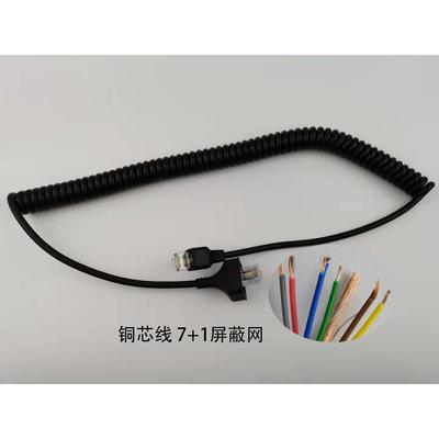 适配建伍TM271/471A/ 481TK-868G车载台对讲机手咪话筒8芯 话咪线