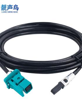 千兆连接器TE泰科版MATEnet母头转换器2302510-9千兆车载乙太网线