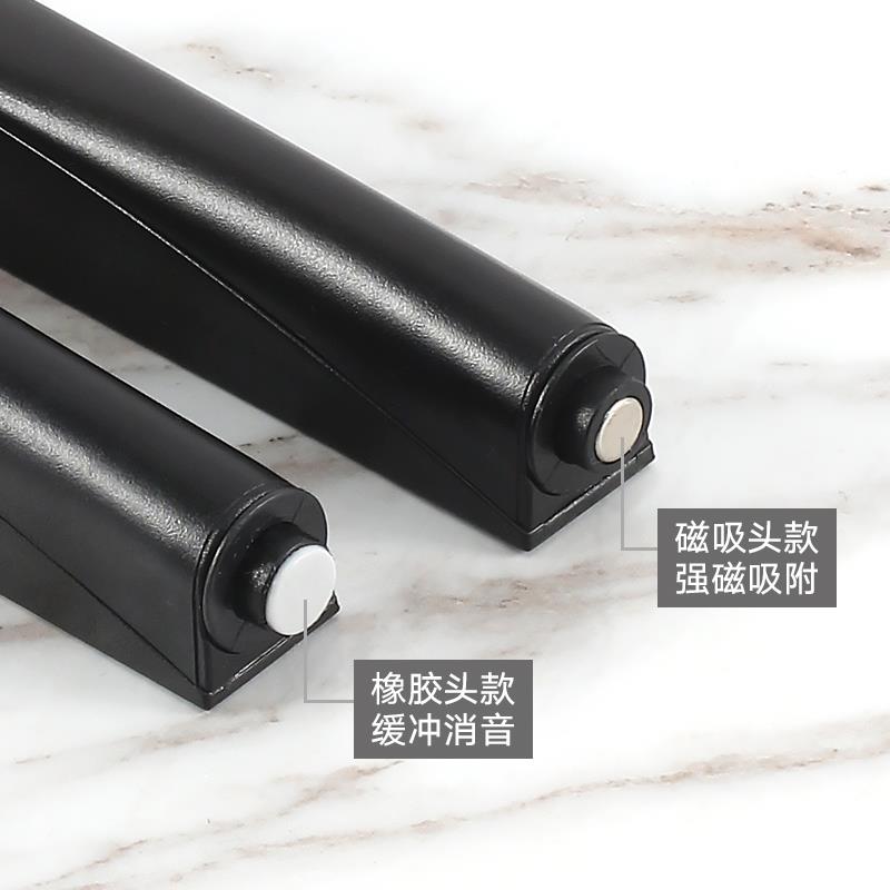 柜门反弹器按压式隐形门免拉手回弹器衣柜暗装强磁门碰磁吸按弹器