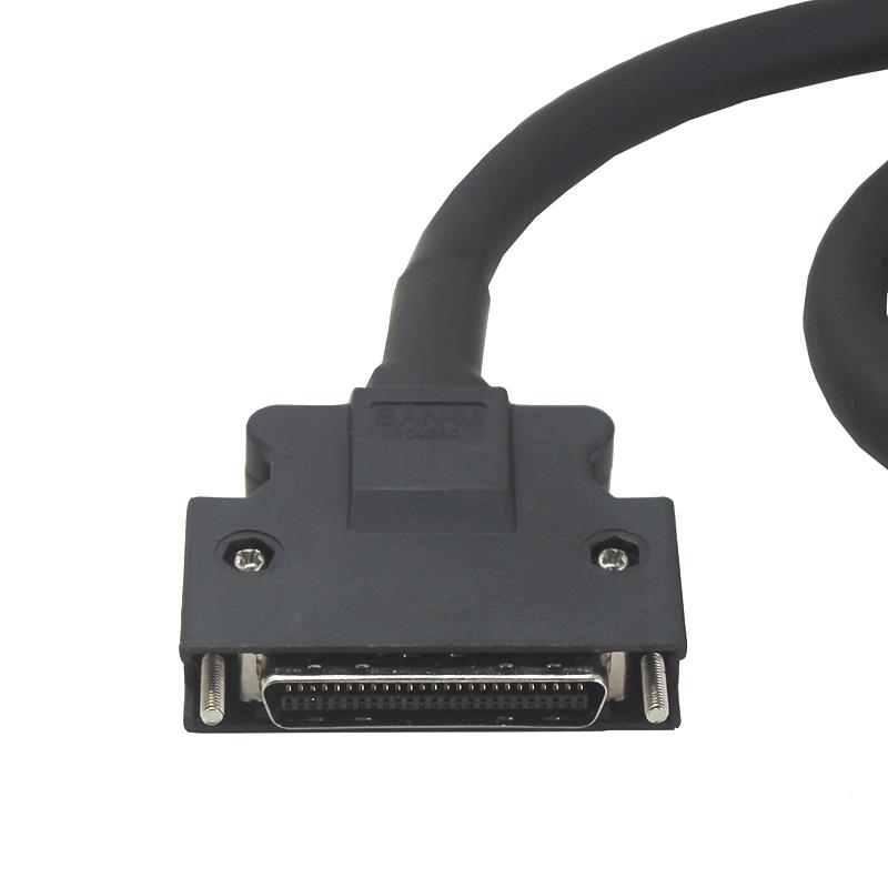 台达 安川伺服 CN1 IO控制线 JZSP-CSI01-1-E SCSI-50芯 信号插头