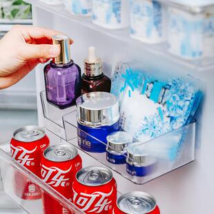 冰箱侧门吸壁置物架无痕粘贴抽屉式鸡蛋收纳盒冷藏收纳神器蛋托架