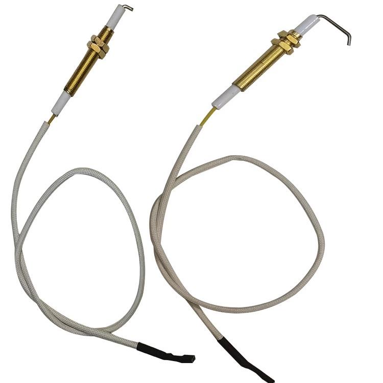 家用猛火炉头点火针感应针瓦斯炉点火针维修配件灶具引火感测器