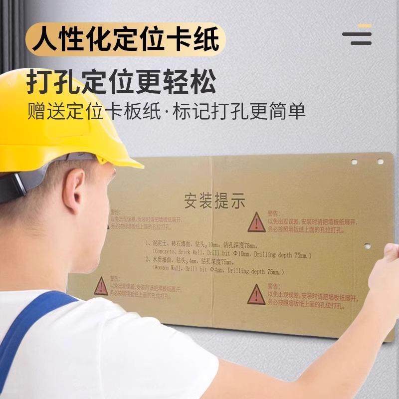 超薄内嵌电视机伸缩挂架75/85/100英寸通用壁挂折叠分离式支架