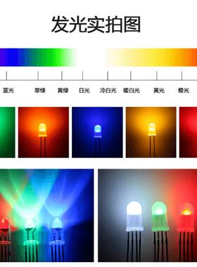 红灯发光二极管/LED XL-502SURD XINGLIGHT F5红发红短脚 (20只)